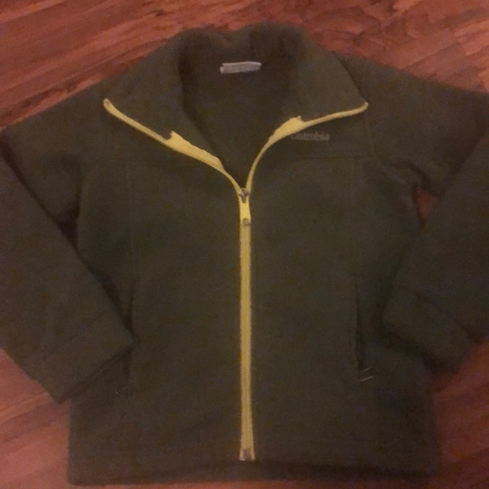 Hunter green Columbia fleece